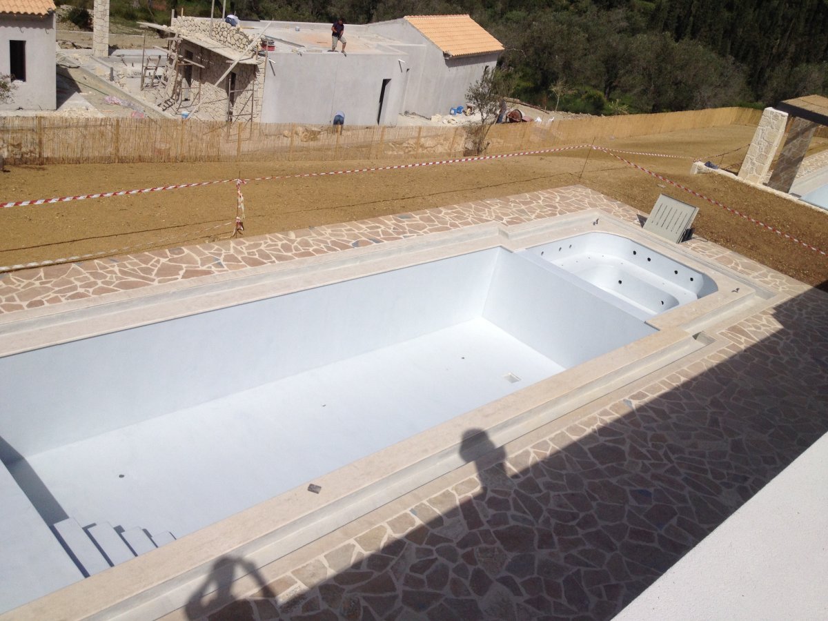 Πισίνα Μέγα Λιθάρι Κέρκυρα